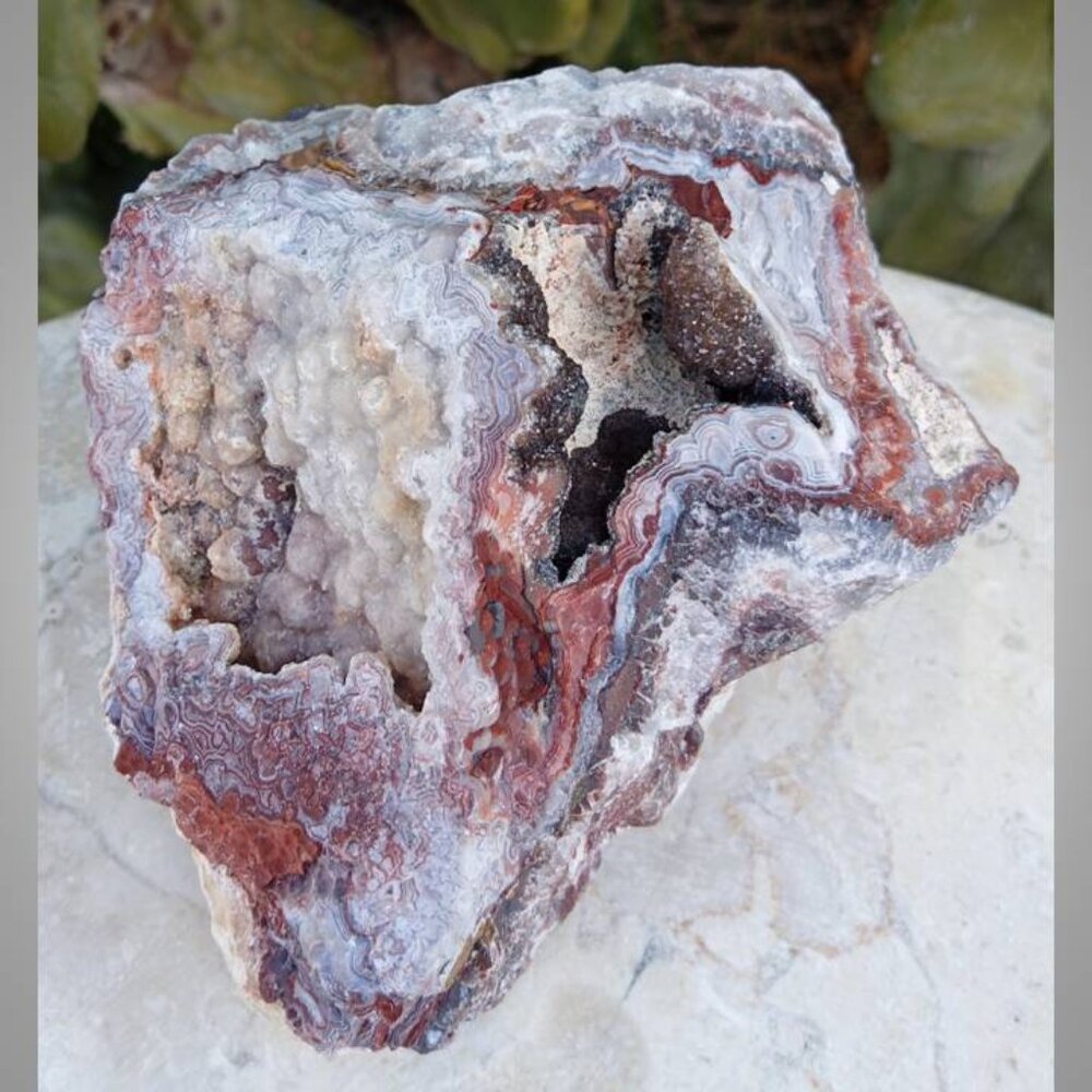 laguna lace agate crystal chunk 01 Protection Grounding - Picture 6 of 8